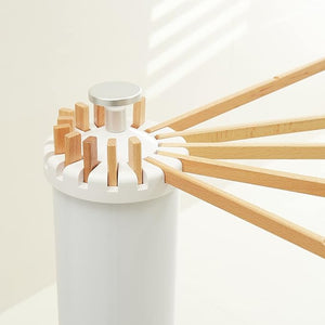 Étendoir à vêtements sur trépied pliable et portable