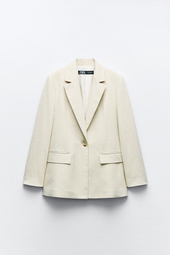 BLAZER OVERSIZE EN TWILL