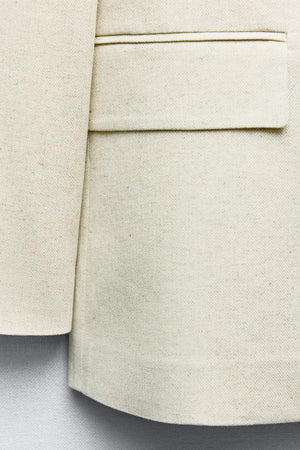 BLAZER OVERSIZE EN TWILL