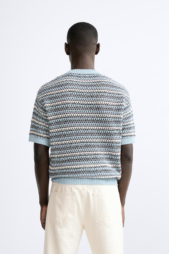 HAUT EN MAILLE CROCHET