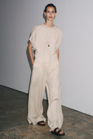 ZW COLLECTION PUFF SLEEVE BLOUSE