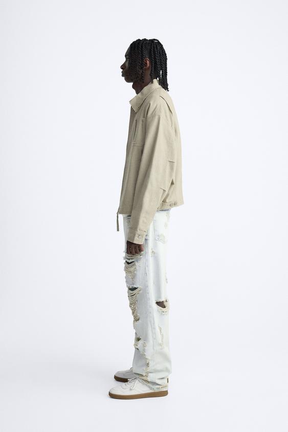 JEAN DÉLAVÉ ULTRA-DÉCHIRÉ