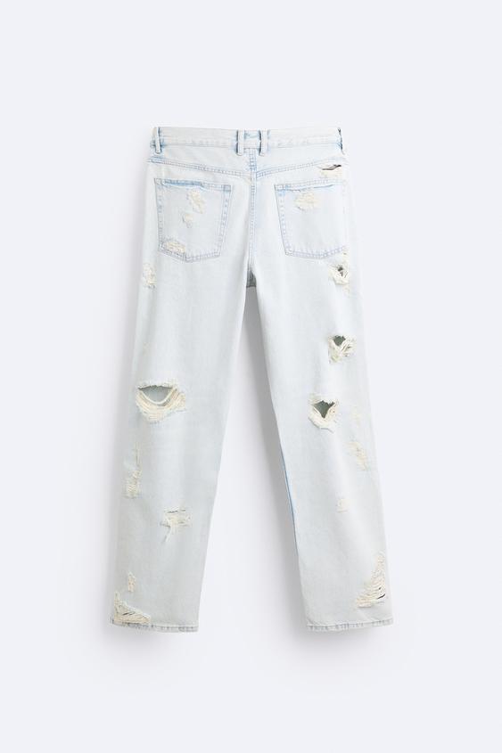 JEAN DÉLAVÉ ULTRA-DÉCHIRÉ