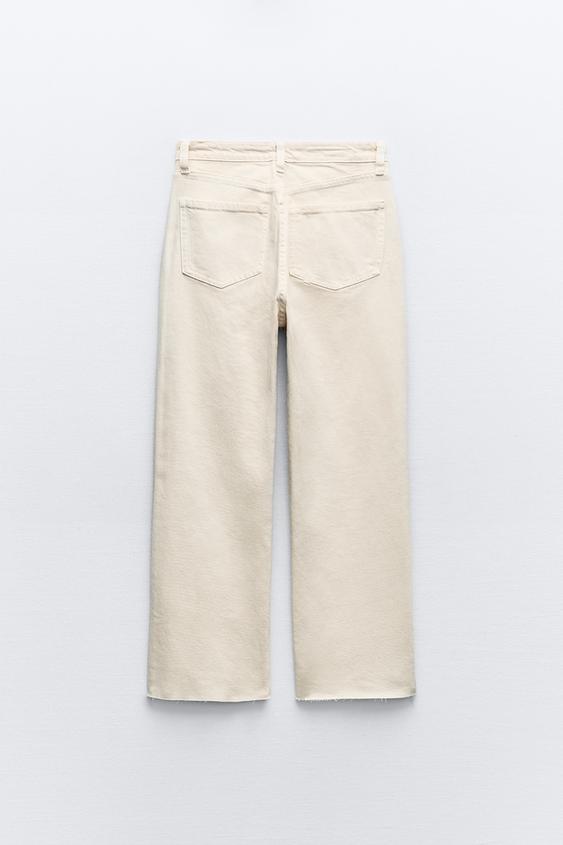 JEAN COURT ÉVASÉ TAILLE HAUTE