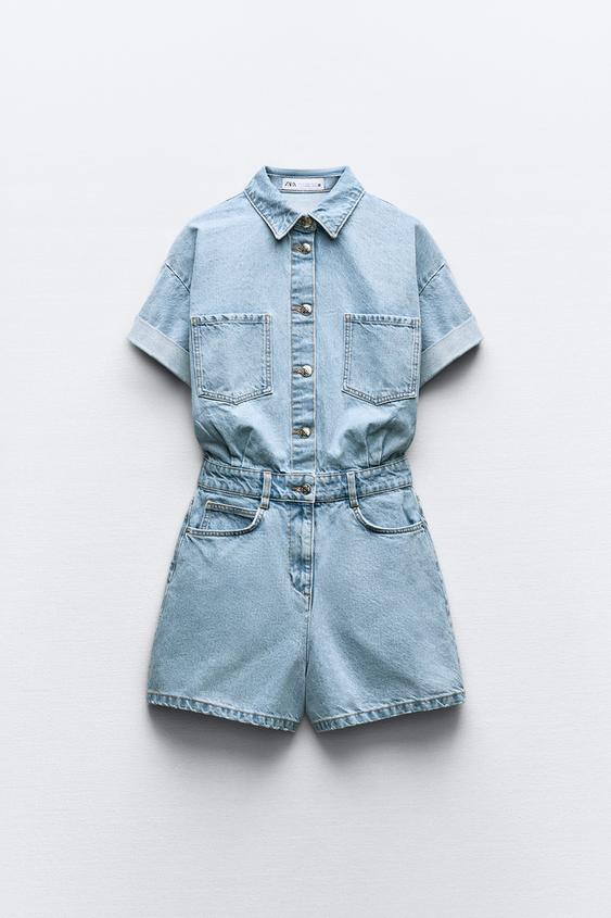 COMBI-SHORT  EN JEAN