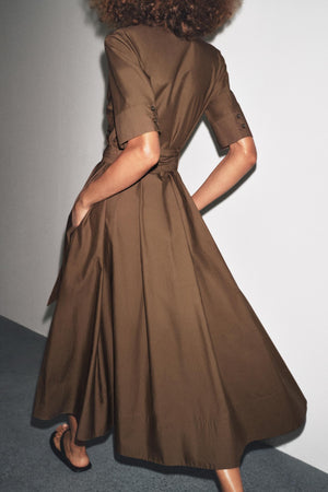 ZW COLLECTION POPLIN DRESS