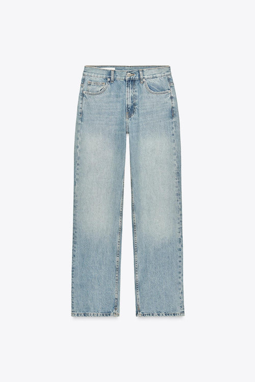 TRF STRAIGHT LOW-RISE JEANS