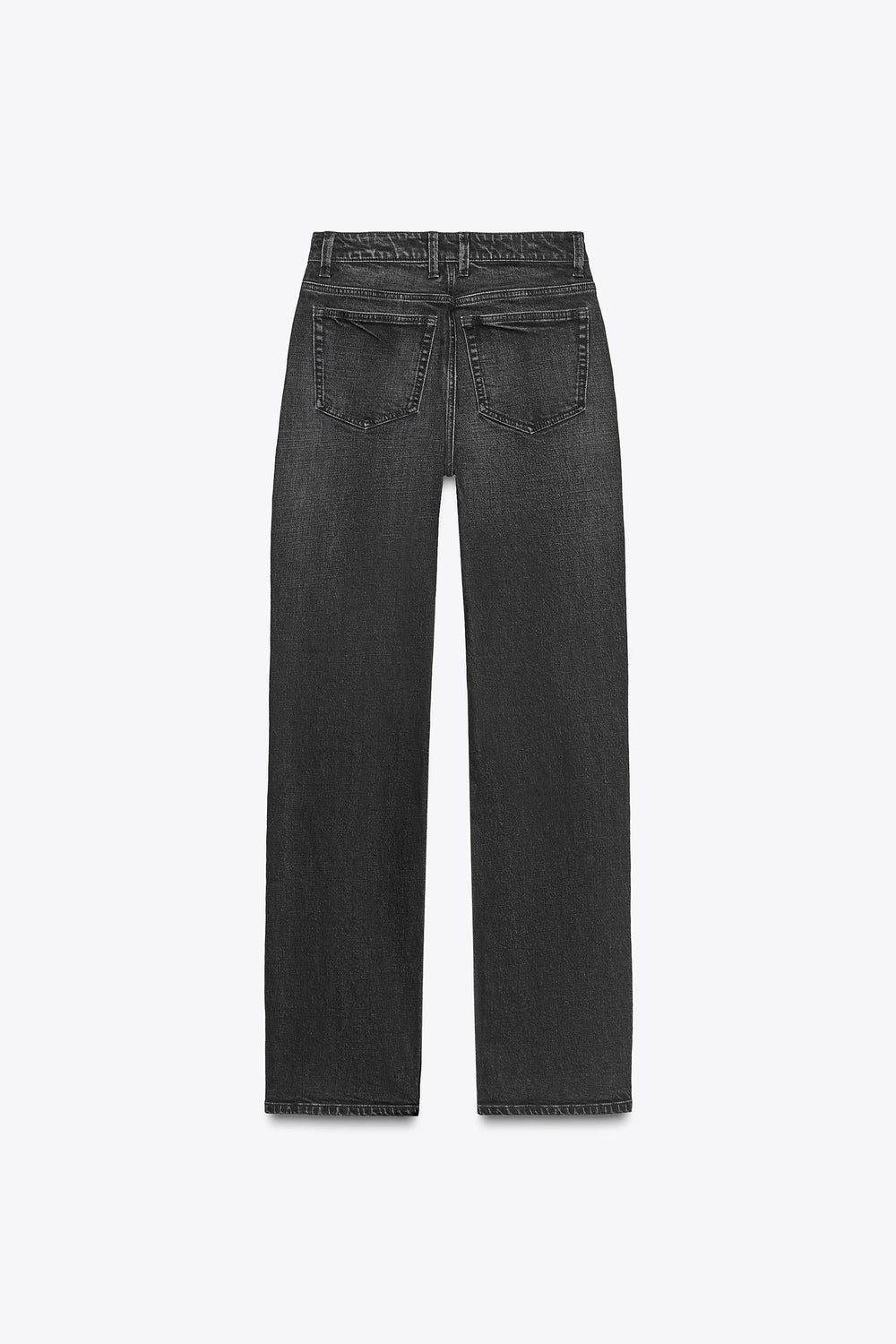 TRF HIGH-WAIST STRAIGHT LEG JEANS