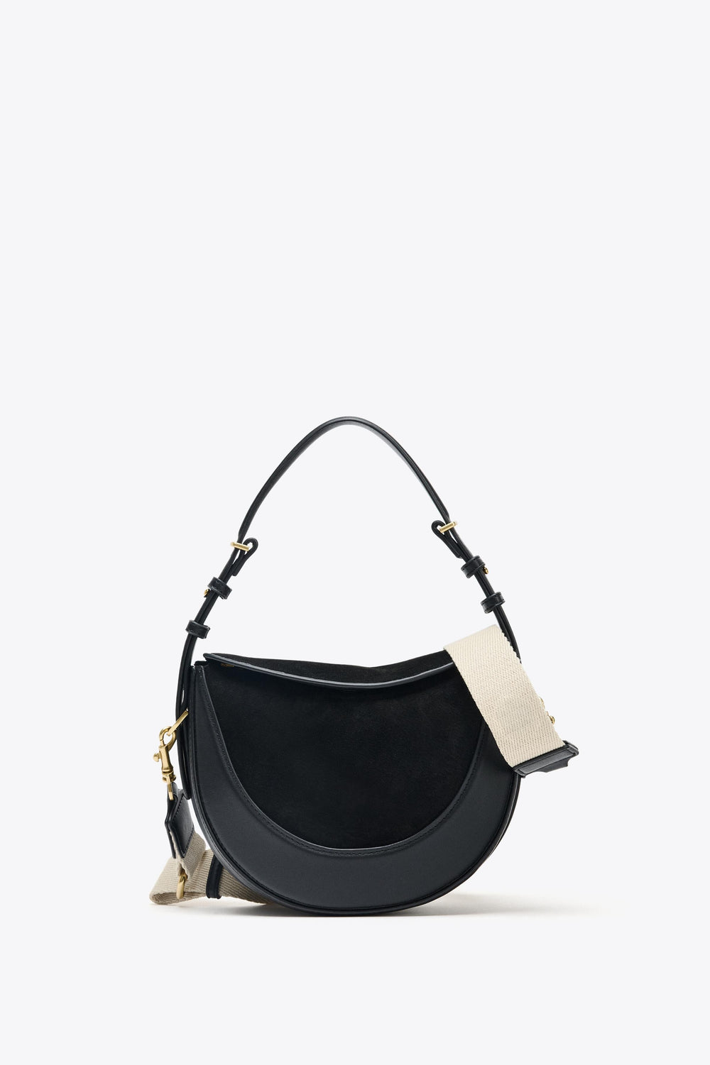 LEATHER FLAP CROSSBODY BAG