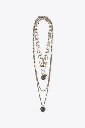 3-PACK OF ASSORTED CHAIN NECKLACES WITH COINS